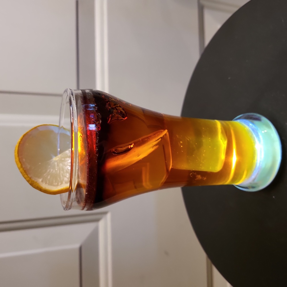 Faux Food Fake Ice Tea w/ Lemon Glass of Soda 6 7/8" - Picture 7 of 11